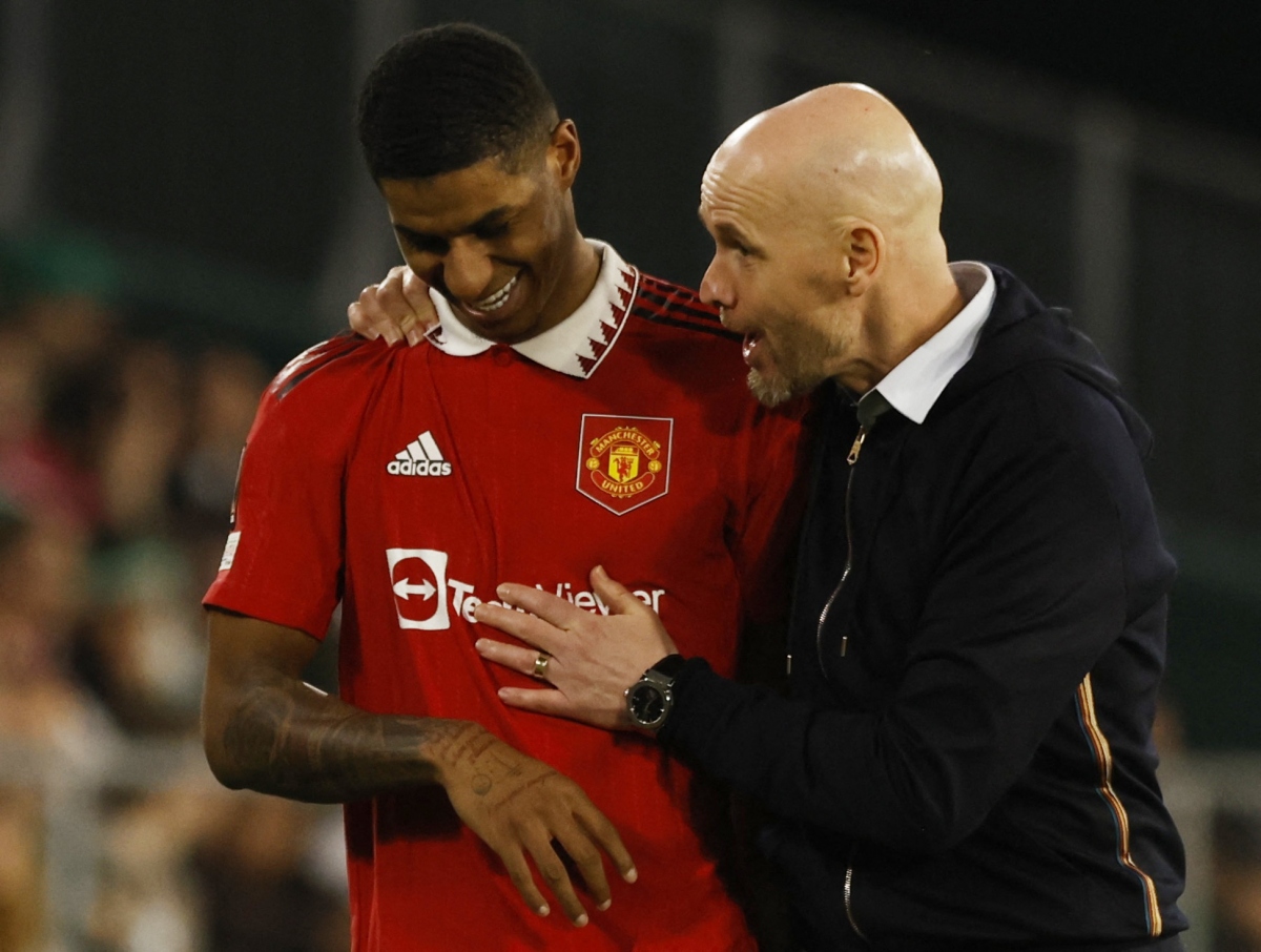 Rashford lập siêu phẩm, MU "vượt ải" Real Betis, thẳng tiến vào tứ kết Europa League