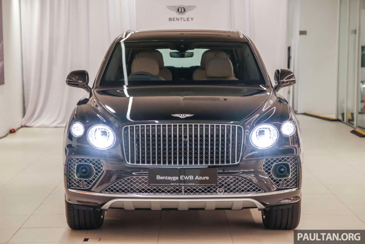 Anh chi tiet bentley bentayga ewb azure truc co so keo dai, gia tu 13,2 ty dong hinh anh 13