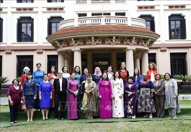 vp meets with female ambassadors, chief representatives of int l organisations picture 1