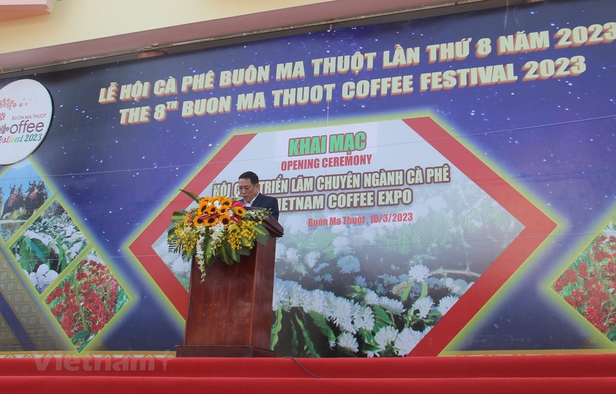 Vietnam Coffee Expo gets underway in Dak Lak