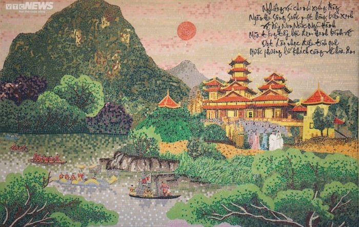 porcelain paintings in da nang s pagoda set vietnamese record picture 4
