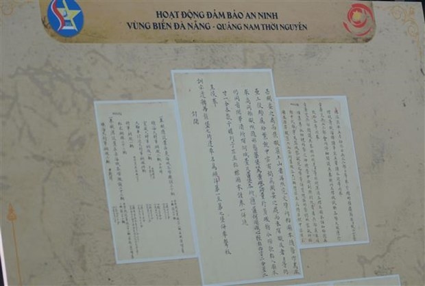 exhibition highlights historic documents on da nang s role under nguyen dynasty picture 1