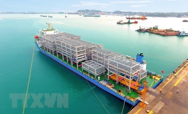 doosan vina exports 1,200 tonnes of modules to singapore picture 1