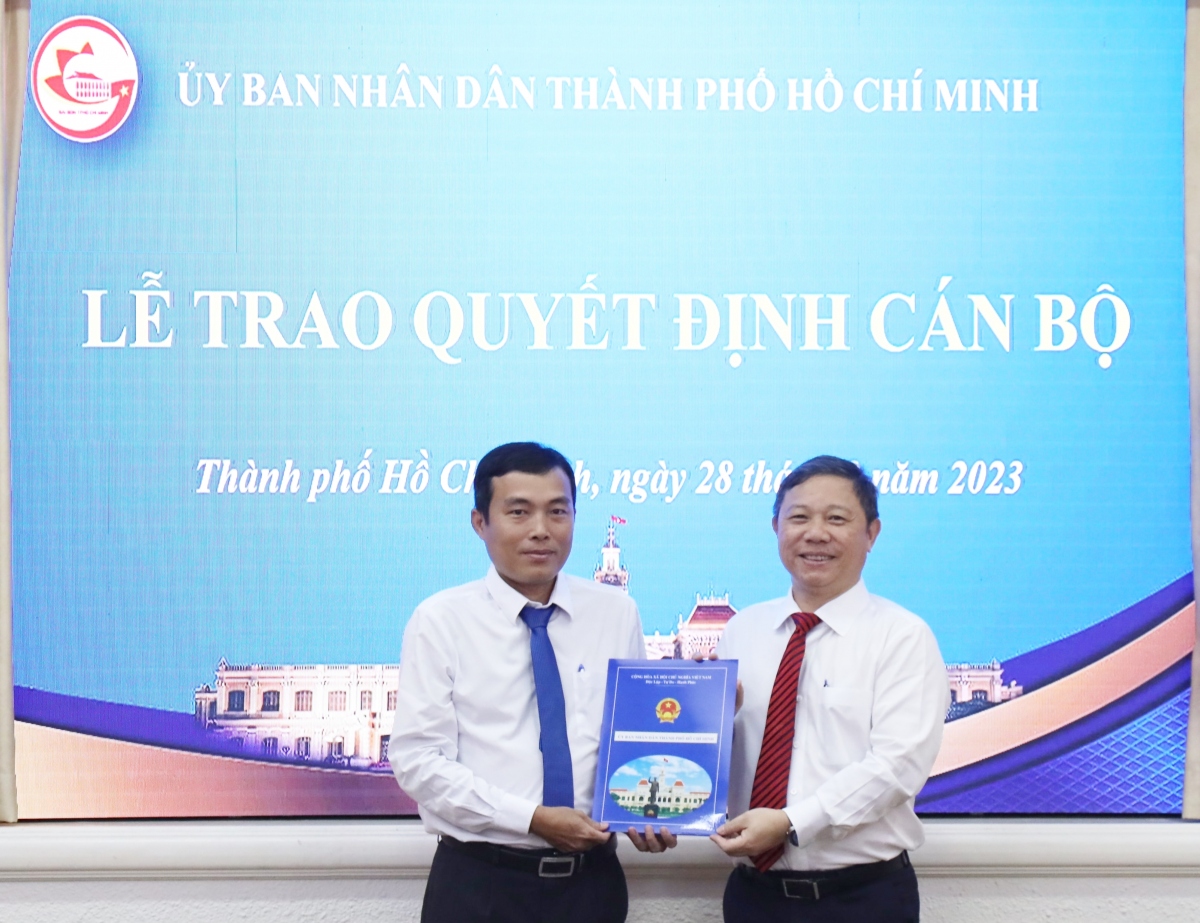 Sở Thông tin và Truyền thông TP.HCM có tân Phó Giám đốc