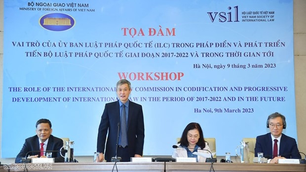hanoi workshop talks int l law commission s role in int l law development picture 1