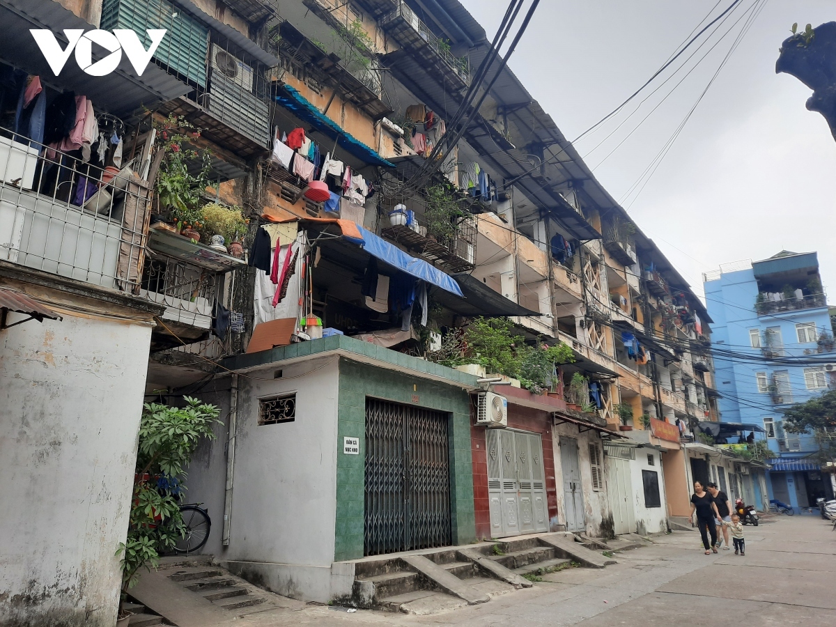 Đẩy nhanh tiến độ quy hoạch lại chung cư cũ