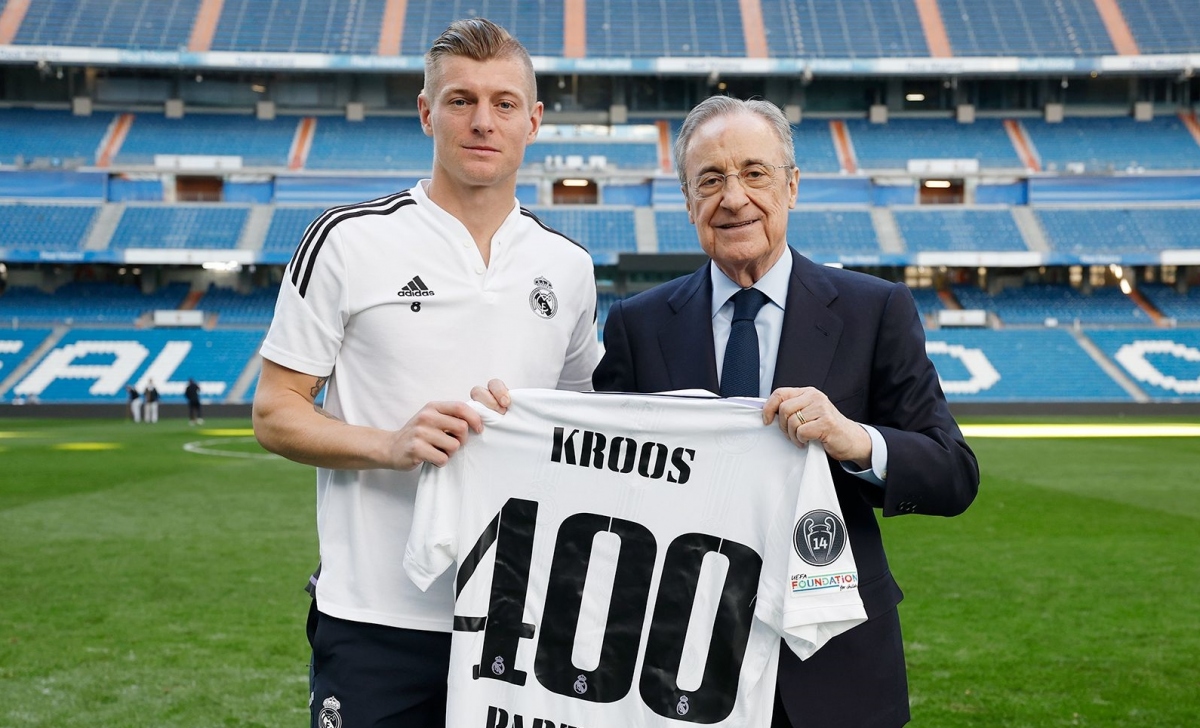 Toni Kroos đi vào lịch sử Real Madrid