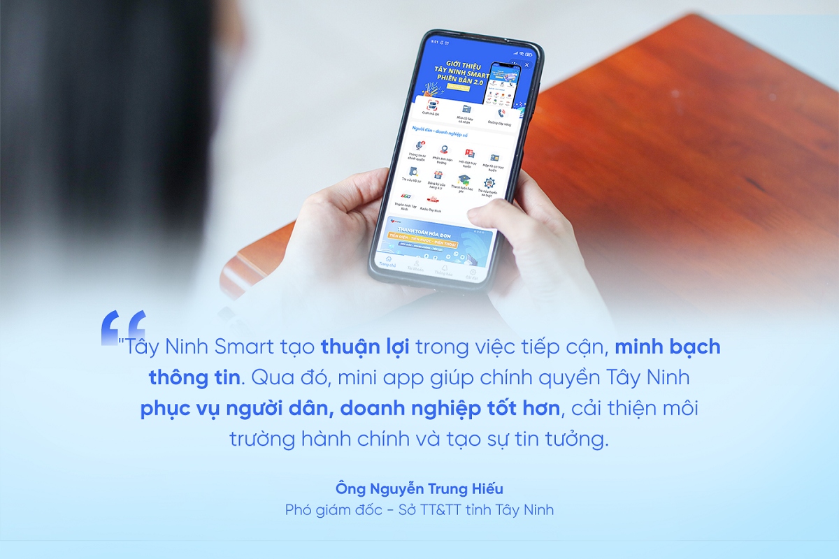 so tt tt tinh tay ninh Dua tay ninh smart len zalo de nguoi dan de dung hinh anh 3