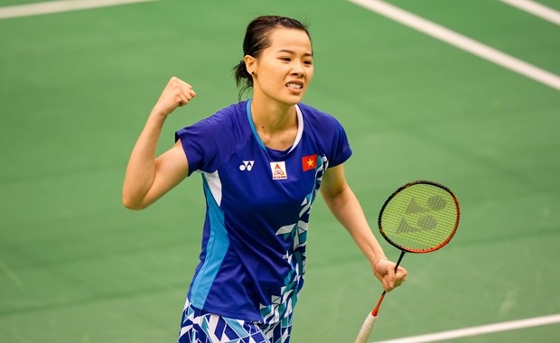 vietnam s top female badminton player now 45th in world ranking picture 1