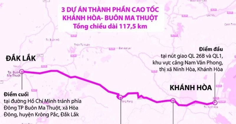 hon 5.300 ty dong thuc hien du an thanh phan 1 cao toc khanh hoa-buon me thuot hinh anh 1