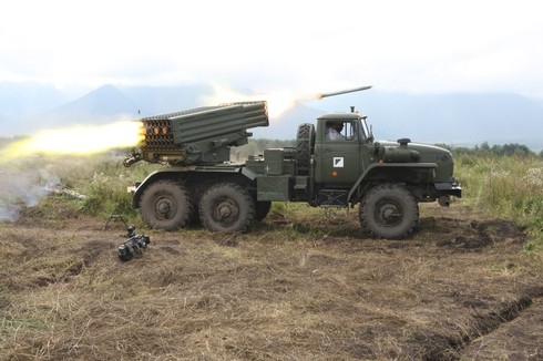 Nga khai hỏa pháo phản lực phóng loạt Tornado-G, phá hủy trạm quan sát của Ukraine