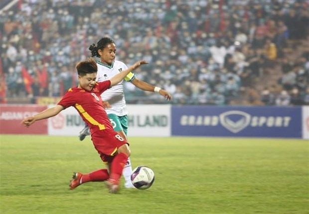 vietnam thrash indonesia 3-0 at afc u20s women s asian cup qualifiers picture 1