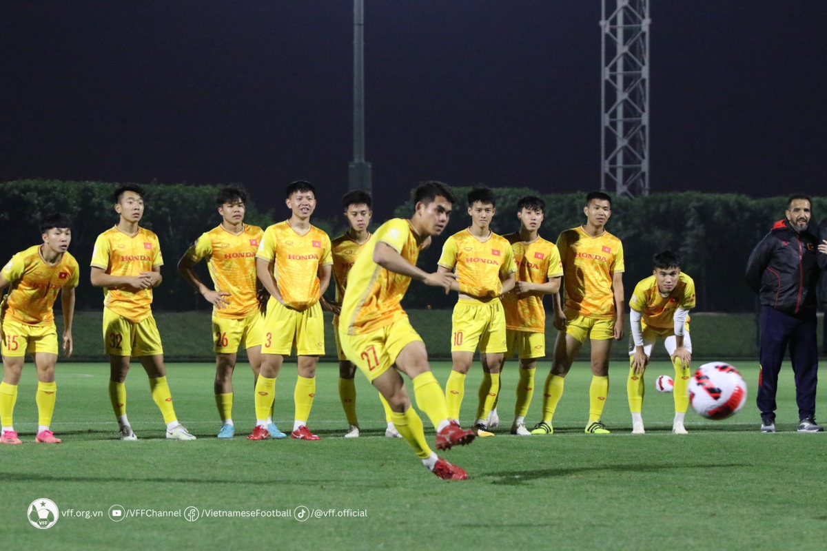 u23 viet nam truoc nhiem vu ghi ban thang dau tien o doha cup 2023 hinh anh 2