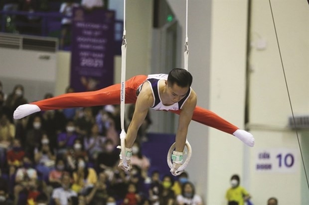 vietnamese gymnasts to aim high at the 32nd sea games picture 1