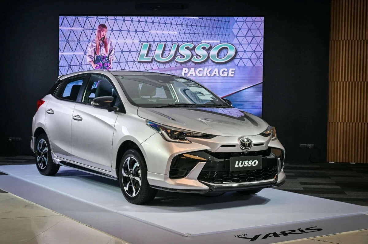 Anh chi tiet toyota yaris 2023 thiet ke ham ho khac la hinh anh 14