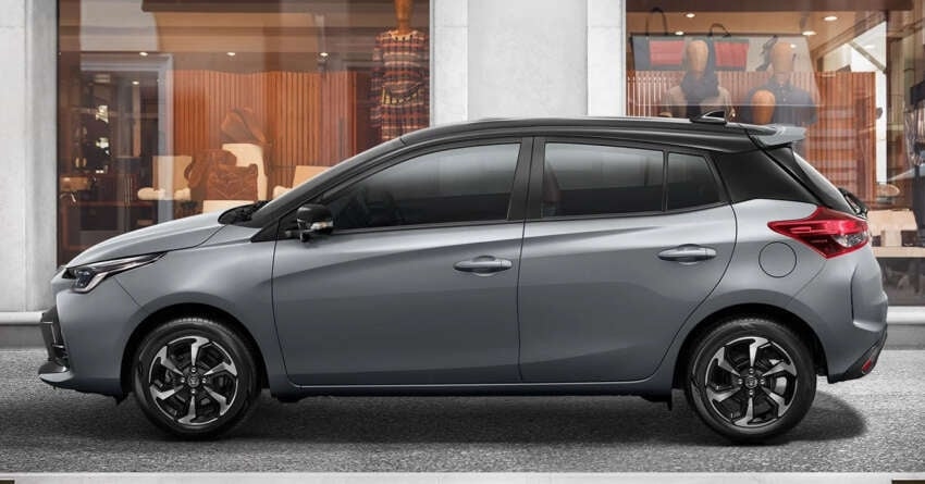 Anh chi tiet toyota yaris 2023 thiet ke ham ho khac la hinh anh 9