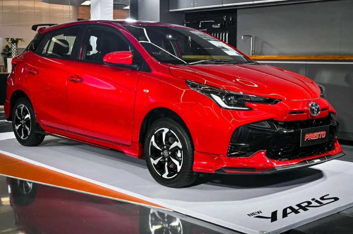 Anh chi tiet toyota yaris 2023 thiet ke ham ho khac la hinh anh 15