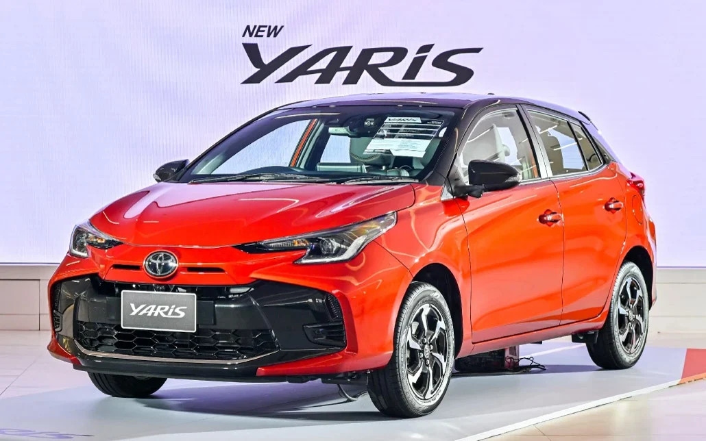 Anh chi tiet toyota yaris 2023 thiet ke ham ho khac la hinh anh 19