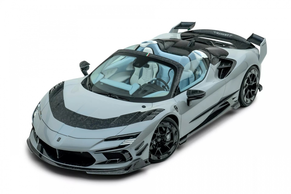 Ảnh chi tiết Ferrari F9XX độ Mansory cực đẹp với công suất 1.100 ...