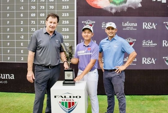 first vietnamese to win faldo series asia grand final golf championship picture 1