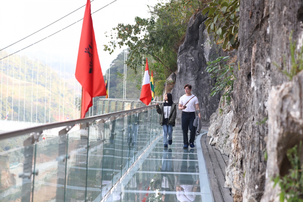 Khu du lịch Quốc gia Mộc Châu nhộn nhịp trong dịp nghỉ lễ