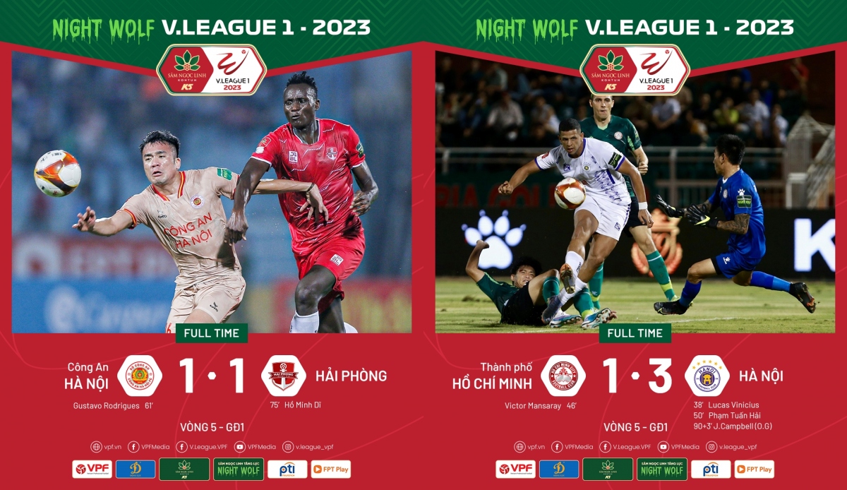 ket qua v-league 2023 cahn hoa hai phong fc, ha noi fc chiem ngoi dau bang hinh anh 18