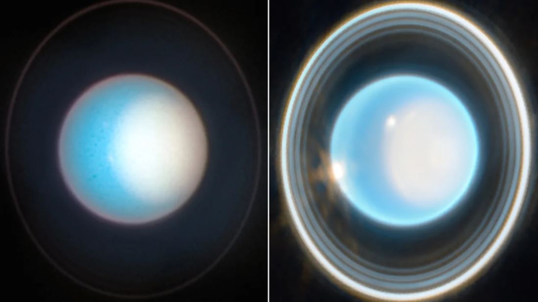 Chiêm ngưỡng hình ảnh ngoạn mục có một không hai của vành đai sao Thiên Vương - Ảnh 1.
