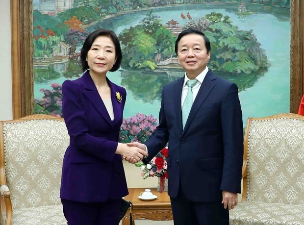 deputy pm hosts rok ambassador to vietnam picture 1