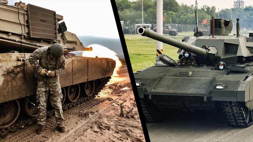 So sánh xe tăng T-14 Armata của Nga và Abrams của Mỹ