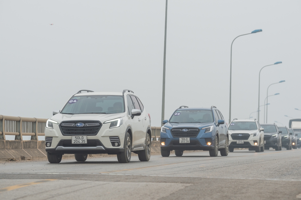 Subaru Forester 2023: Nâng cấp nhỏ, tăng trải nghiệm lái