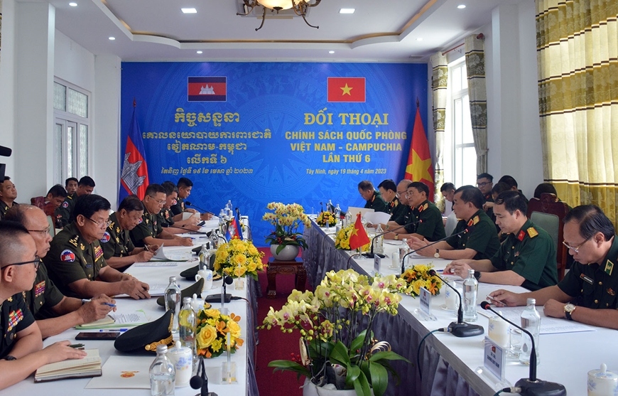 vietnam and cambodia hold sixth defence policy dialogue picture 1