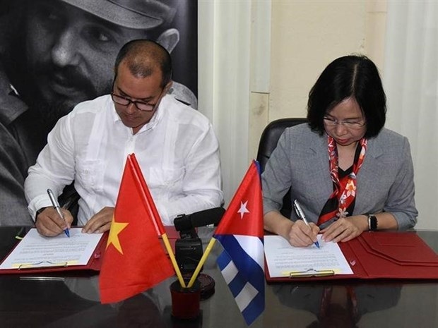 vietnamese, cuban news agencies forge cooperation picture 1