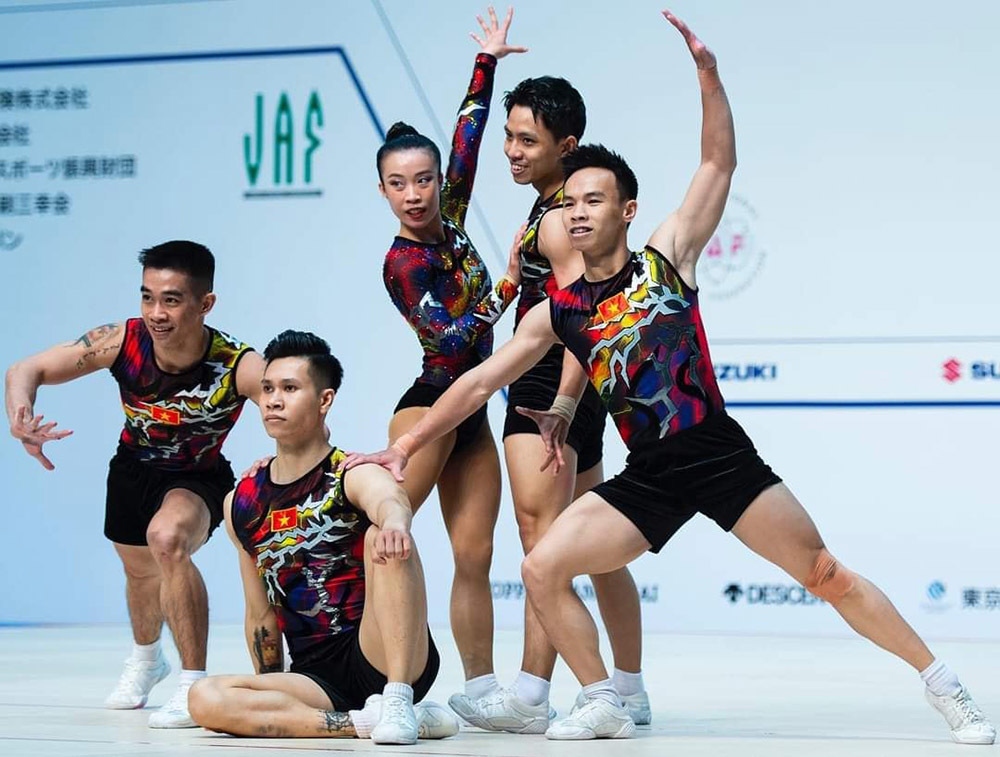 vietnam wins gold at suzuki aerobic world cup 2023 in japan picture 1