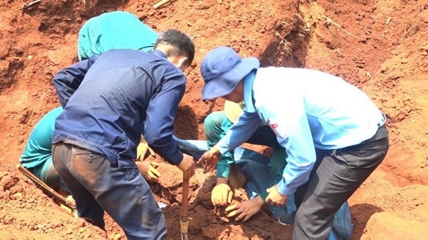 remains of 20 fallen soldiers found in a hamlet in binh phuoc picture 1