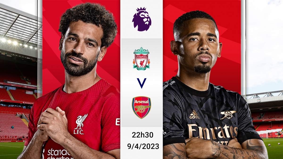 Lịch thi đấu bóng đá hôm nay 9-4: Liverpool đại chiến Arsenal