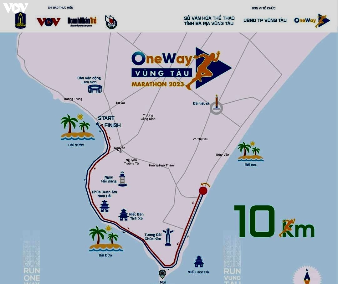 giai thuong doc, la o giai chay oneway vung tau marathon 2023 hinh anh 2