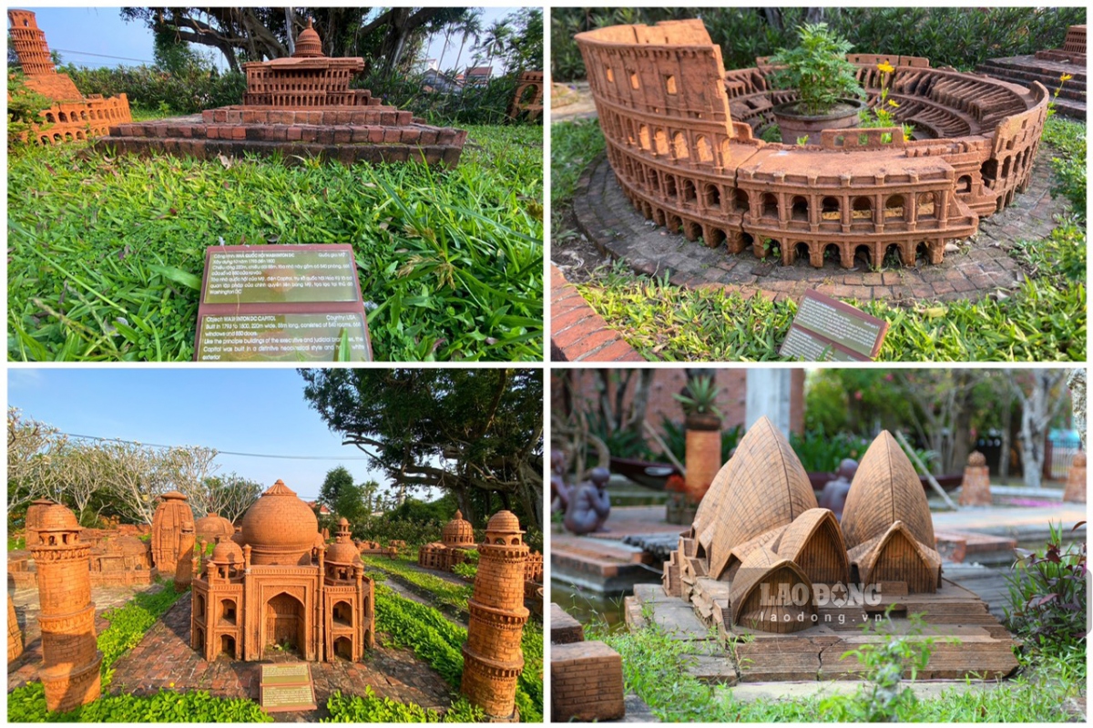 terracotta park in hoi an features mini famous landmarks picture 2