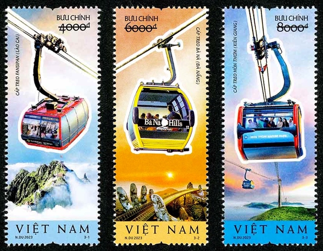 new stamp collection features vietnamese cable cars picture 1