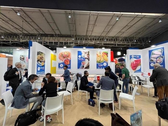 38 vietnamese firms attend seafood expo global 2023 picture 1