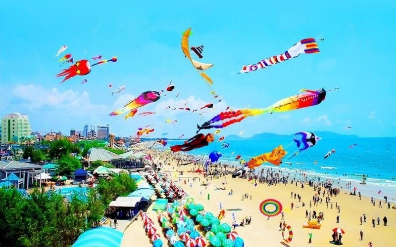 largest vietnamese kite to fly high in vung tau picture 1