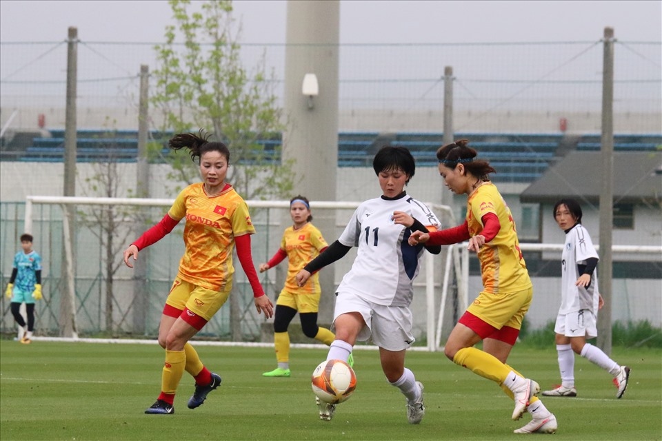 vietnamese women s team enjoy 4-0 win over japanese side picture 1