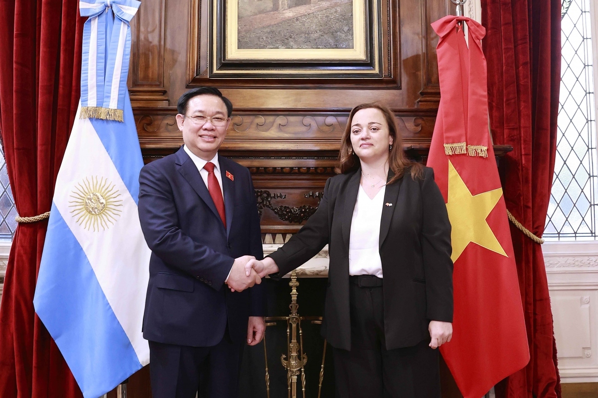vietnam, argentina hold high-level parliamentary talks picture 1 vietnam, argentina hold high-level parliamentary talks picture 1