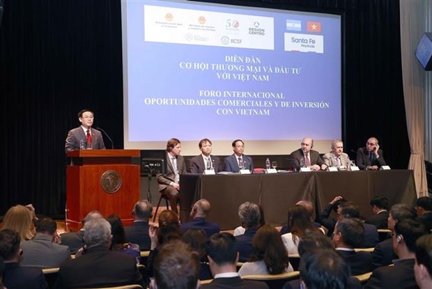 top legislator attends vietnam-argentina business conference picture 1