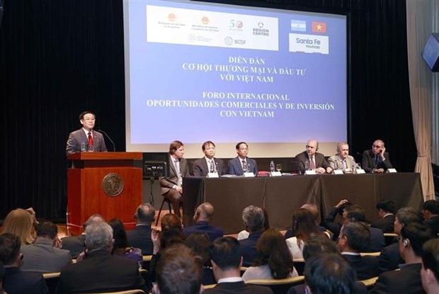 top legislator attends vietnam-argentina business conference picture 1 top legislator attends vietnam-argentina business conference picture 1