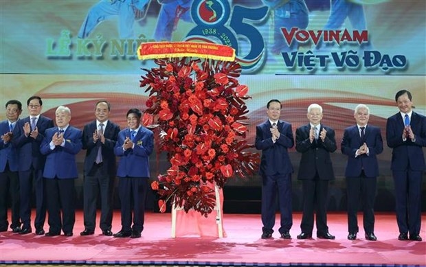 president attends 85th anniversary of vietnamese traditional martial arts picture 1