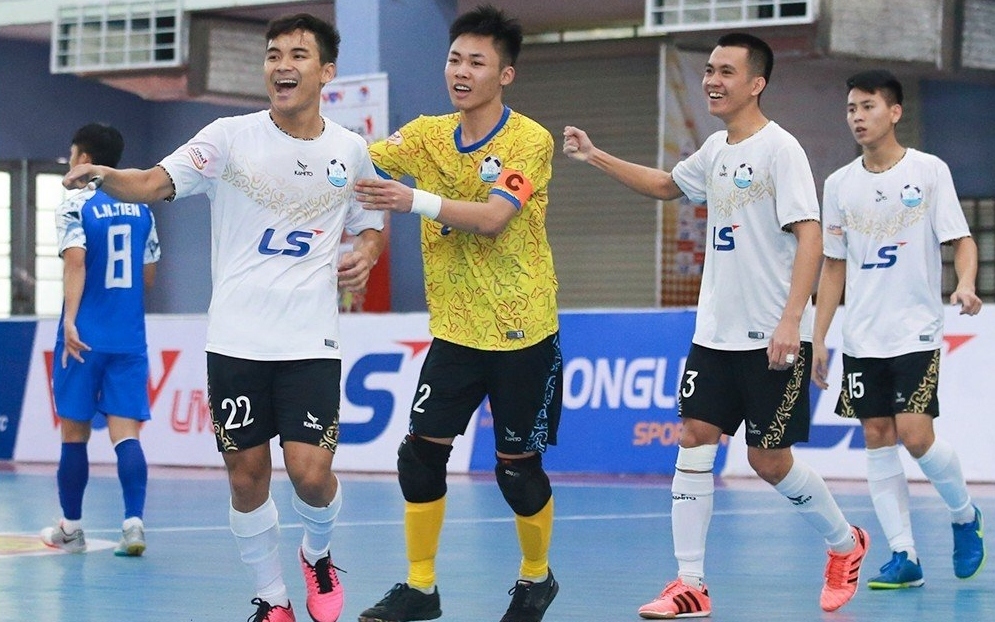 ket qua futsal hdbank vDqg 2023 sahako truot dai, thai son bac thang de hinh anh 1