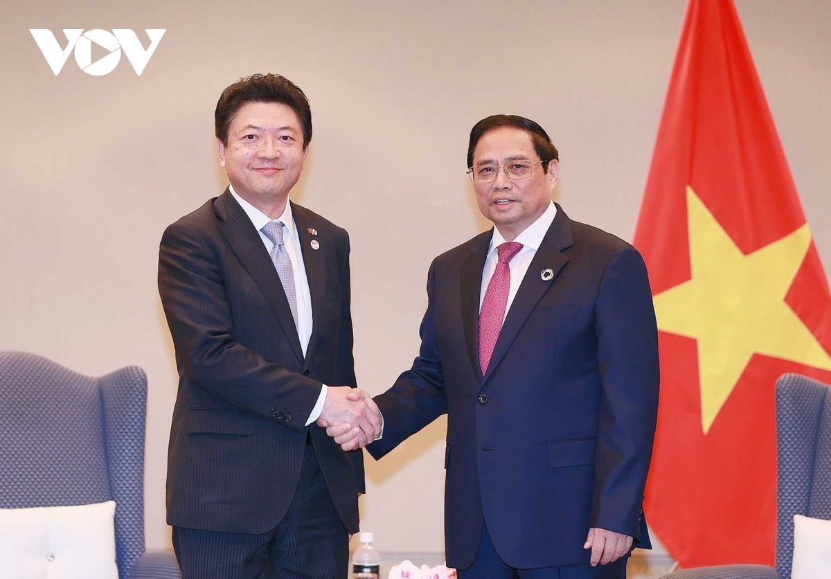 vietnamese government chief receives japanese corporate executives picture 1