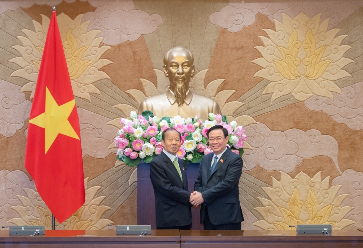 na leader hosts japan - vietnam parliamentary friendship alliance chairman picture 2