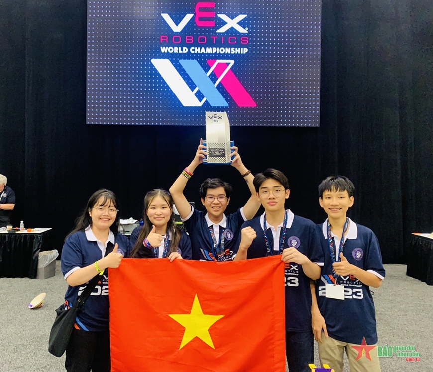 vietnam bags five prizes at robotics world championship 2023 picture 1