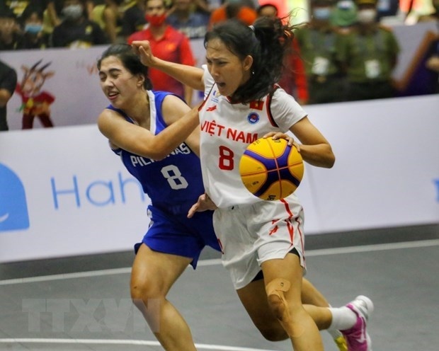 vietnamese women basketballers win over philippine rivals at sea games 32 picture 1